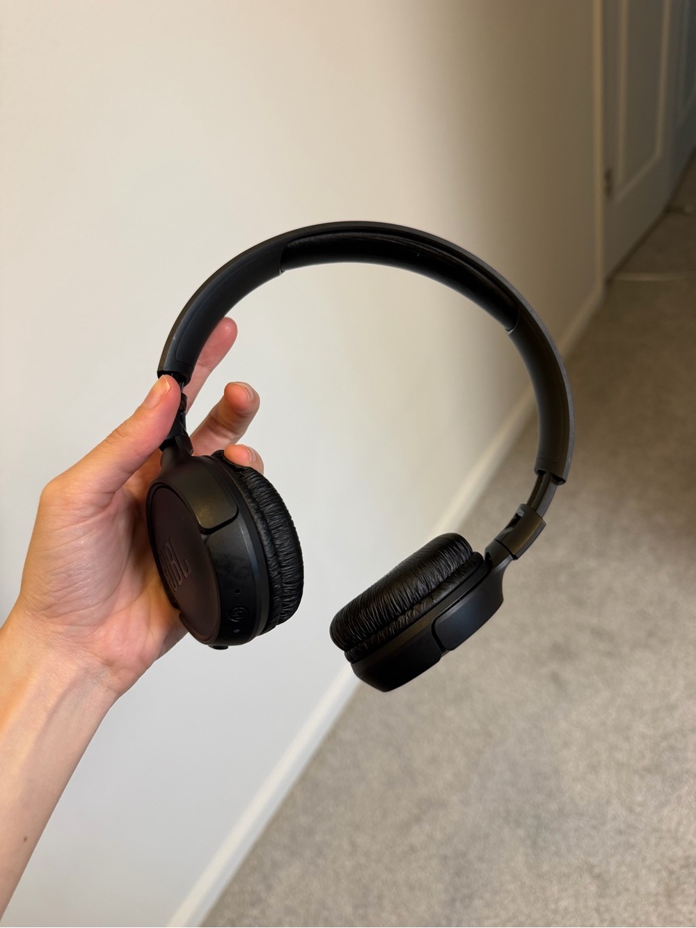 Wireless Over-Ear Headphones - Black
